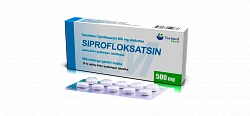 SIPROFLAKSASIN tabletkalari 500mg