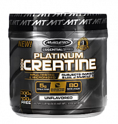 Креатин MuscleTech, Essential Series, Platinum 100%, без вкусовых добавок, 400 г (14,11 унции)