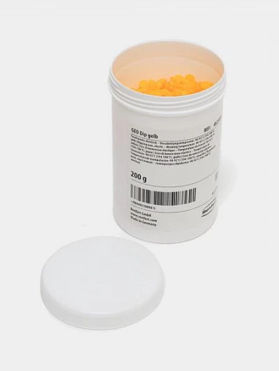 Погружной воск GEO-DIP dipping wax yellow 200 g