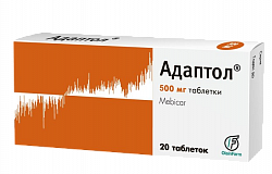 ADAPTOL tabletkalari 500mg N20