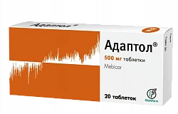 ADAPTOL tabletkalari 500mg N20