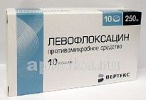 LEVOFLOKSASIN 0,25 tabletkalari N10