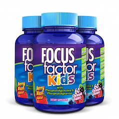 Детские витамины Focus Factor Kids (150 шт.):uz:Bolalar vitaminlari Focus Factor Kids (150 dona)