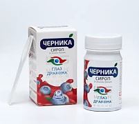 Сироп для улучшения зрения Черника Глаз Дракона Dr.Shuster Balsam