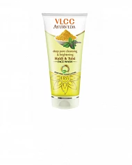 Гель для умывания – глубокое очищение пор и осветление кожи лица (50ml) vlcc f0366 vlcc (Индия):uz:Yuvish uchun gel - teshiklarni chuqur tozalash va yuz terisini oqartirish (50ml) vlcc f0366 vlcc (Hindiston)