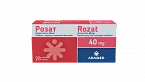 РОЗАТ таблетки 40мг N28