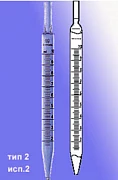 Пипетка 1-2-2-2 (частичный слив с расширением)