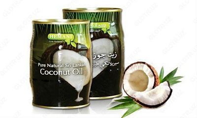 Кокосовое масло для тела Pure Natural Coconut Oil - 400 ml:uz:Pure Natural Coconut Oil kokos moyi