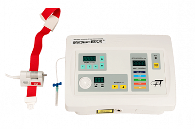Аппарат Матрикс-Влок для внутривенного облучения крови:uz:Vena ichiga qonni nurlantirish uchun Matrix-Vlok qurilmasi