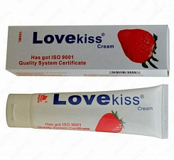 Крем-смазка лубрикант "Love Kiss" 100 мл.:uz:Jinsiy aloqa uchun smazka krem "Love Kiss" 100 ml.