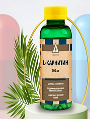 L-карнитин Naturex, 500 мг, 60 капсул:uz:L-karnitin Naturex, 500 mg, 60 kapsula