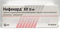NIFEKARD XL 0,03 tabletkalari N60