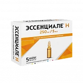 ESSENSIALE N eritma 250mg/5ml 5ml N5 ESSENSIALE N eritma 250mg/5ml 5ml N5