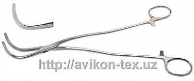 Диссектоp с изогнутыми ручками N4 159/1