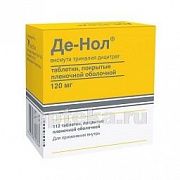ДЕ НОЛ 0,12 таблетки N112