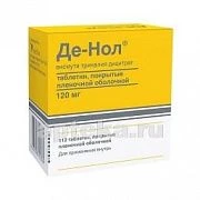 ДЕ НОЛ 0,12 таблетки N112