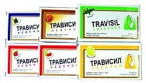 ТРАВИСИЛ леденцы со вкусом лимона, мяты и мандарина N16