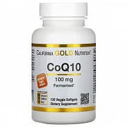 Коэнзим Q10, California Gold Nutrition, 100 мг, 120 растительных капсул