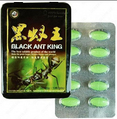 Препарат для мужчин King Black Ant:uz:BLACK ANT KING To'liq erektsiyani rag'batlantirish uchun dori