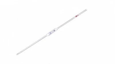 Пипетка волюметрическая 50 мл, класс "А", боросиликатное стекло:uz:50 ml volumetrik pipetka, " a " sinf, borosilikat shisha