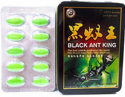 Препарат для мужчин King Black Ant:uz:BLACK ANT KING erkaklar erektsiyani rag'batlantirish uchun vosita