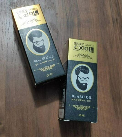 Масло для роста бороды Silky Cool Beard Oil:uz:Soqol o'sishi uchun moy SILKY COOL BEARD OIL