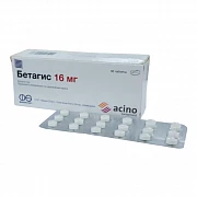BETAGIS tabletkalari 16mg N30