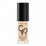 Тональный крем-корректор total cover 2in1 foundation & concealer №12-3366 Golden Rose