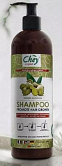 Шампунь Chey c экстрактом имбиря:uz:Zanjabil ekstrakti bilan Chey shampun