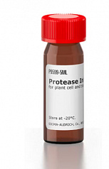 P9599-5ML Коктейль ингибиторов протеаз, для экстрактов растительных клеток и тканей, раствор ДМСО, 5 мл Protease Inhibitor Cocktail, for plant cell an