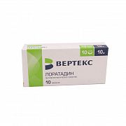 LORATADIN 0,01 tabletkalari N10
