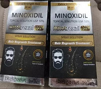Soch o'sishi uchun loson Mitotrexal (Minoxidil) 10%  (Hindiston)