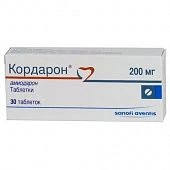 КОРДАРОН таблетки 200мг N30