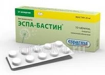 ESPA BASTIN 0,02 tabletkalari N10