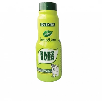 Слабительное Dabur NatureCare Kabz over  100 г + 20% extra = 120 г:uz:Dabur NatureCare Kabz ustidan Laksatif 100 g + 20% qo'shimcha = 120 g