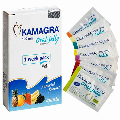 Kamagra Oral Jelly 100 mg (дженерик Виагра гель):uz:Kamagra Oral Jelly 100 mg (jenerik Viagra geli)