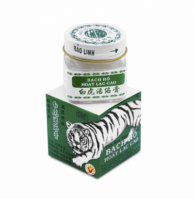 Вьетнамская мазь для лечения и восстановления суставов "Белый тигр":uz:"White Tiger" bo'g'imlarini davolash va tiklash uchun Vetnam malhami