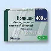 NOLISIN tabletkalari 400mg N10