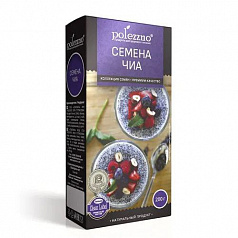 Семена чиа Polezzno , 200 г:uz:Polezzno Chia urug'lari, 200 g