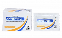 NIMEFAST poroshok dlya suspenzii so vkusom apelsina 100mg N30
