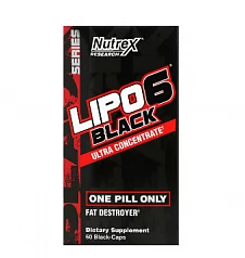 Жиросжигатель Nutrex Research, LIPO-6 Black, ультраконцентрат, 60 черных капсул:uz:Nutrex Research yog 'yoqtirgich, LIPO-6 qora, ultra konsentrat, 60 ta qora kapsula