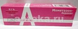 MOMETAZON AKRIXIN 15,0 krem 0,1%