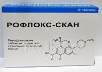 РОФЛОКС СКАН 0,5 таблетки N10