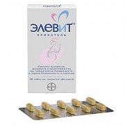 ELEVIT PRONATAL tabletkalari N30