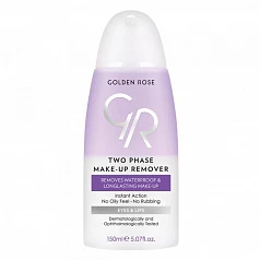 Средство для снятия макияжа с глаз two phase make-up remover 3358 Golden Rose:uz:Ikki fazali bo'yanish tozalash vositasi 3358 Golden Rose