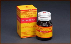 Раствор Меланоцил:uz:Melanosil - psoriaz va vitiligoni davolash uchun dori