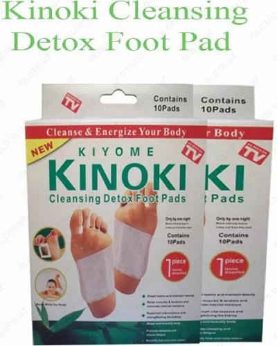 Детоксикационные пластыри для стоп Kinoki Detox Детоксикационные пластыри для стоп Kinoki Detox