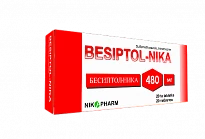 BESIPTOL-NIKA tabletkalari 480mg N20