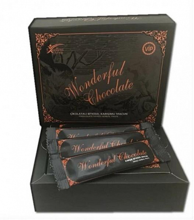 Натуральный афродизиак Wonderfull Chocolate:uz:Tabiiy afrodizyak Wonderfull Chocolate