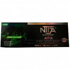 Препарат Avita Ninja,10 таблеток, 800 мг:uz:Avita Ninja  erkaklar uchun potentsialni oshirish uchun dori.